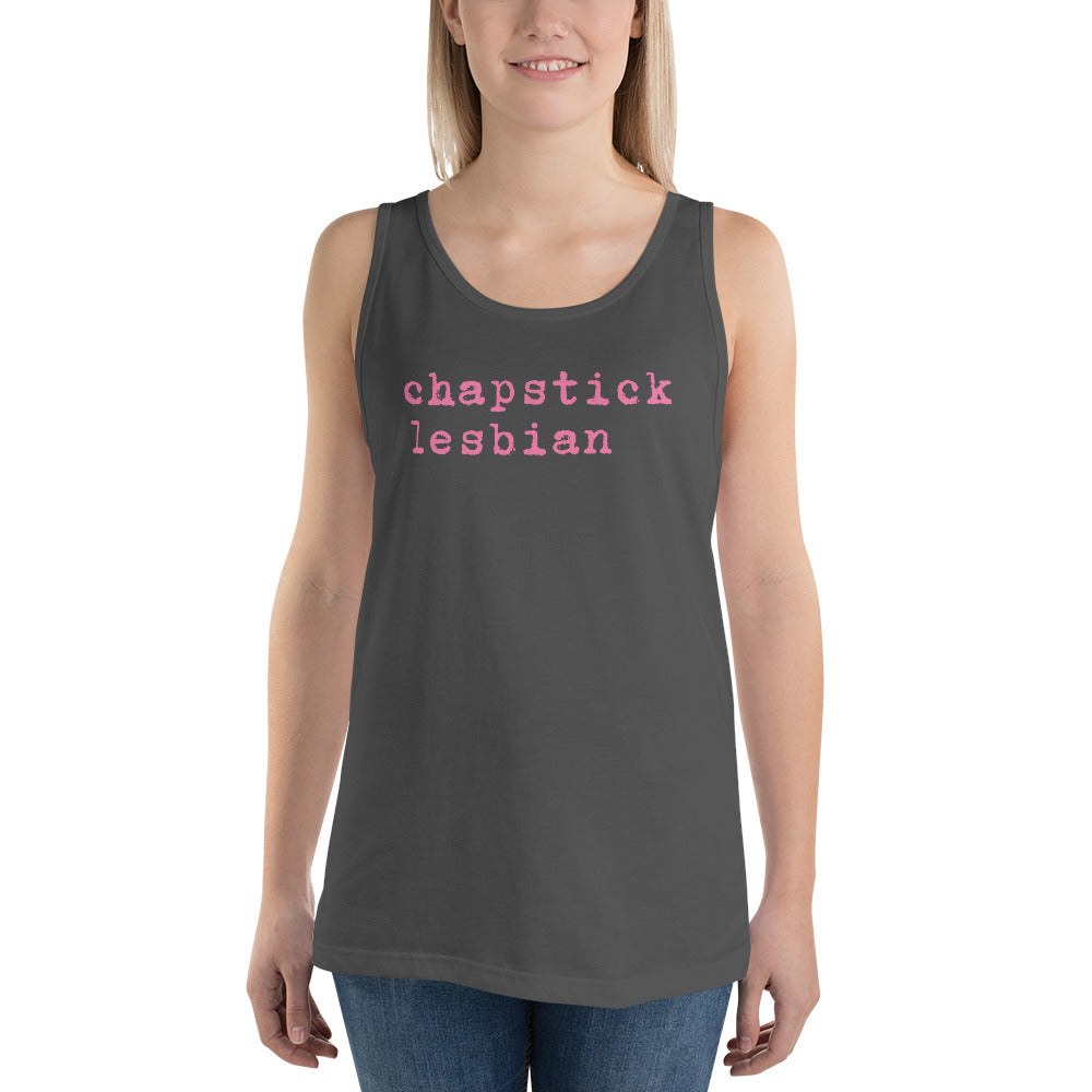 "Chapstick Lesbian" Men's Sizes Tank Top