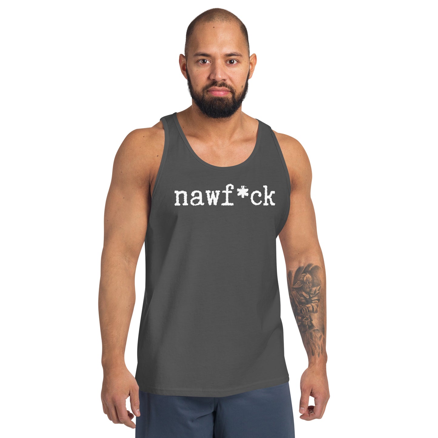 "Nawf*ck" Men's Tank Top