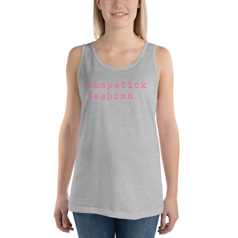 "Chapstick Lesbian" Men's Sizes Tank Top