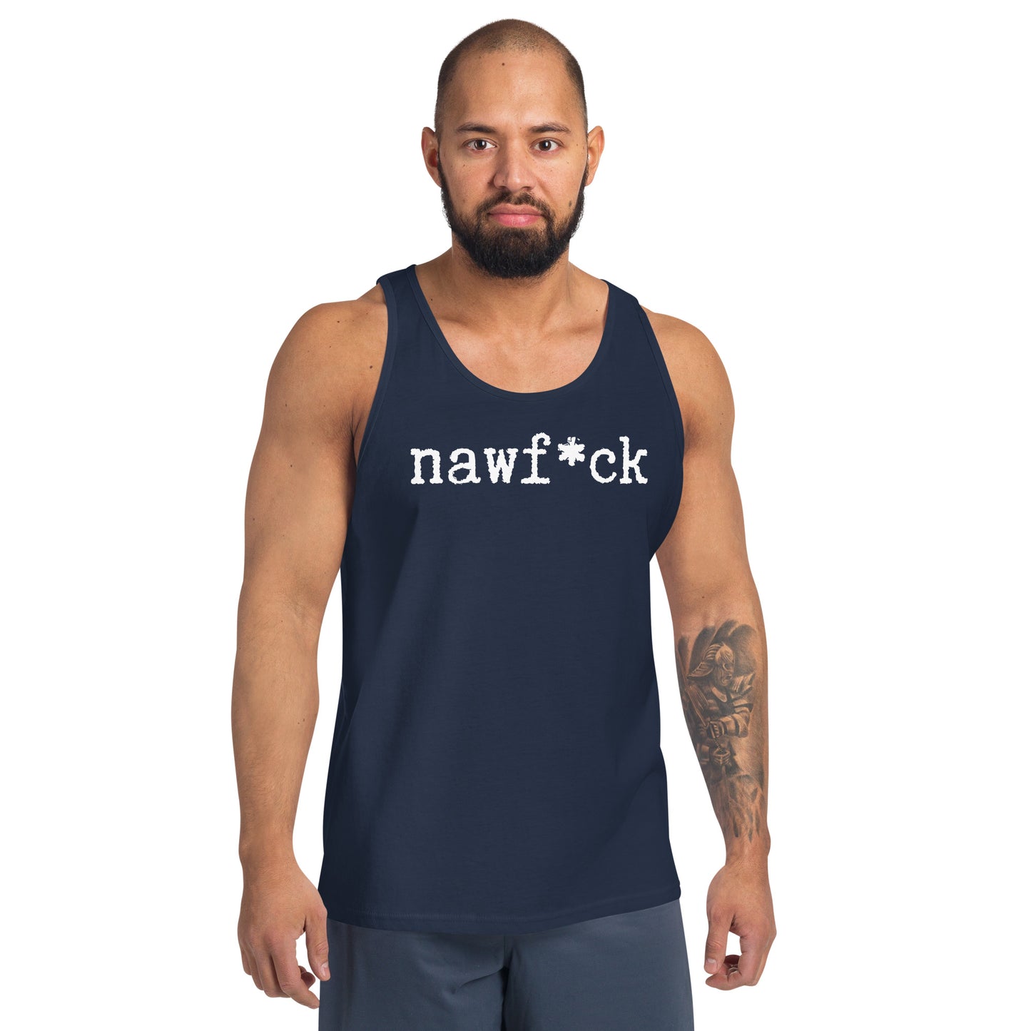 "Nawf*ck" Men's Tank Top