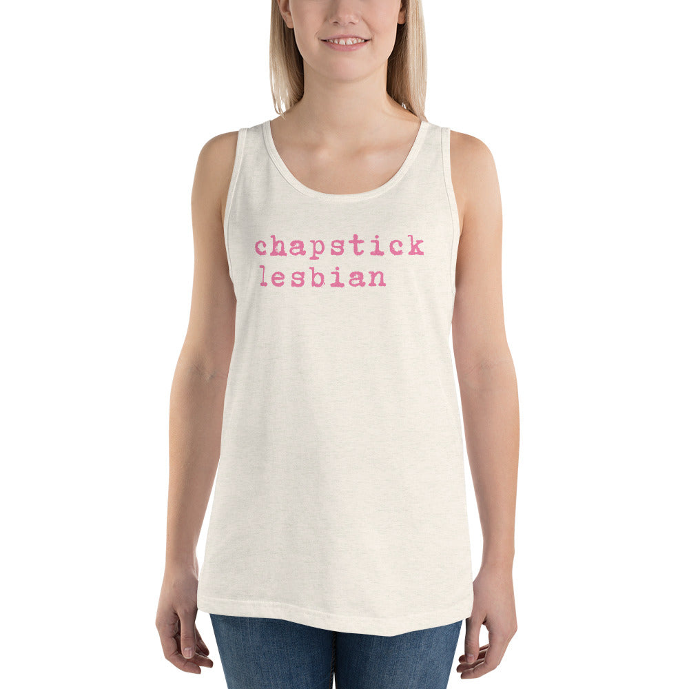 "Chapstick Lesbian" Men's Sizes Tank Top