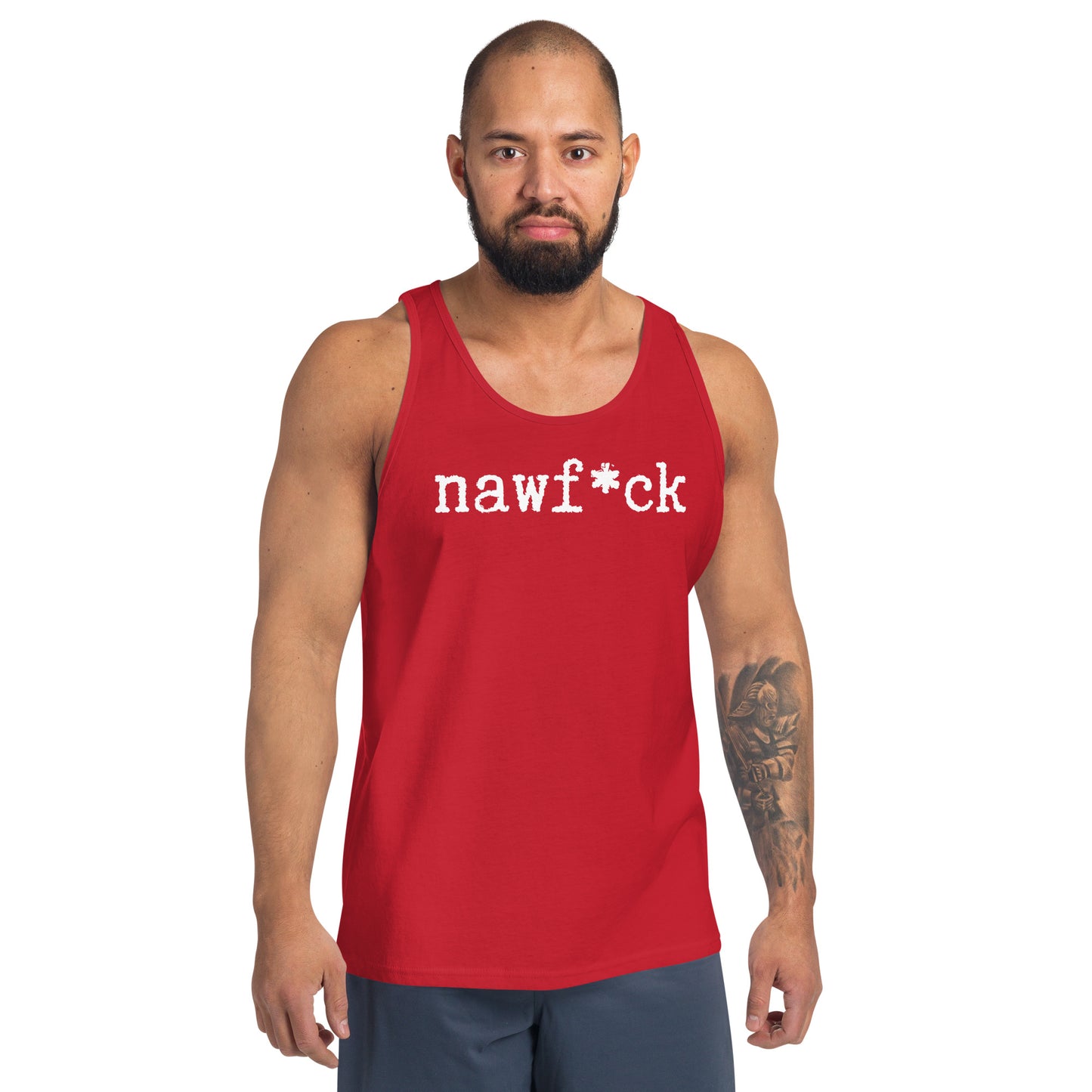 "Nawf*ck" Men's Tank Top