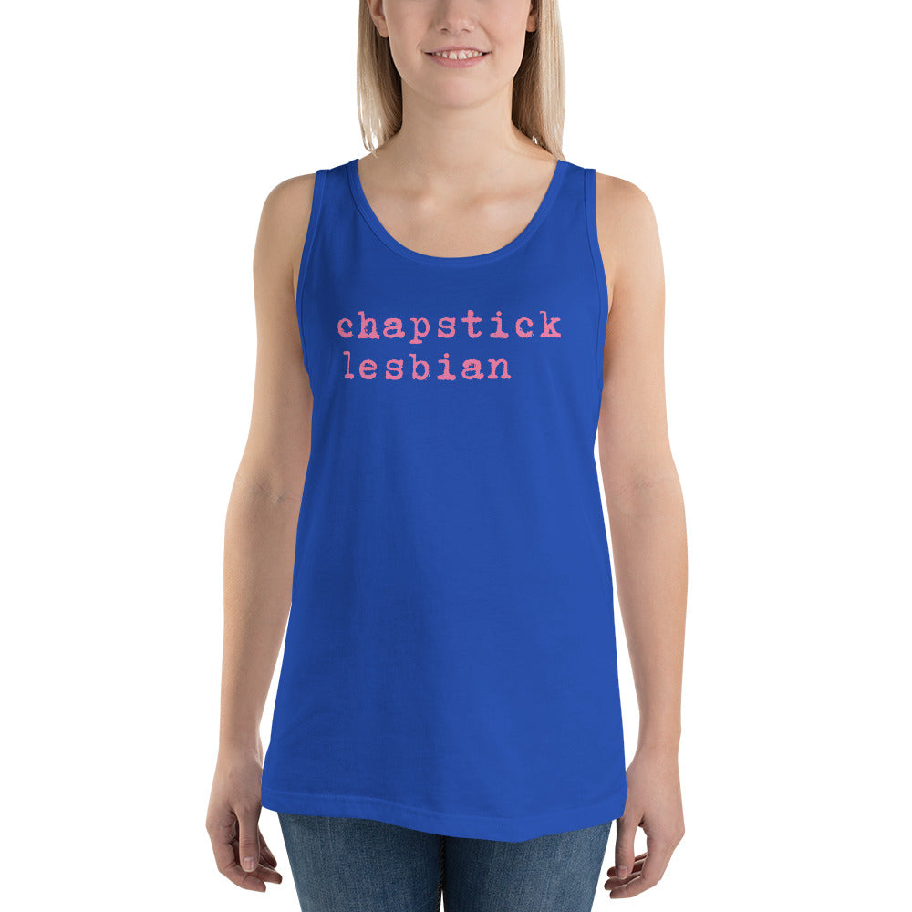 "Chapstick Lesbian" Men's Sizes Tank Top