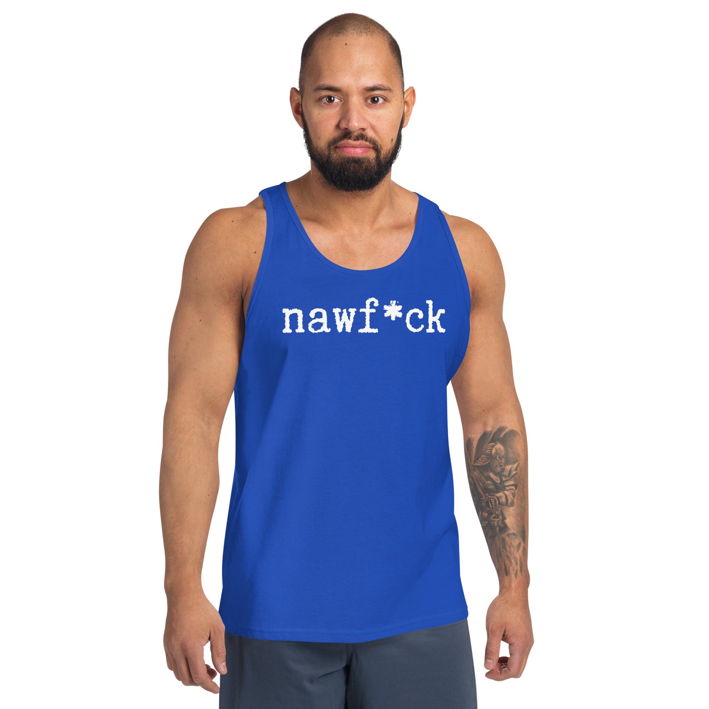 "Nawf*ck" Men's Tank Top