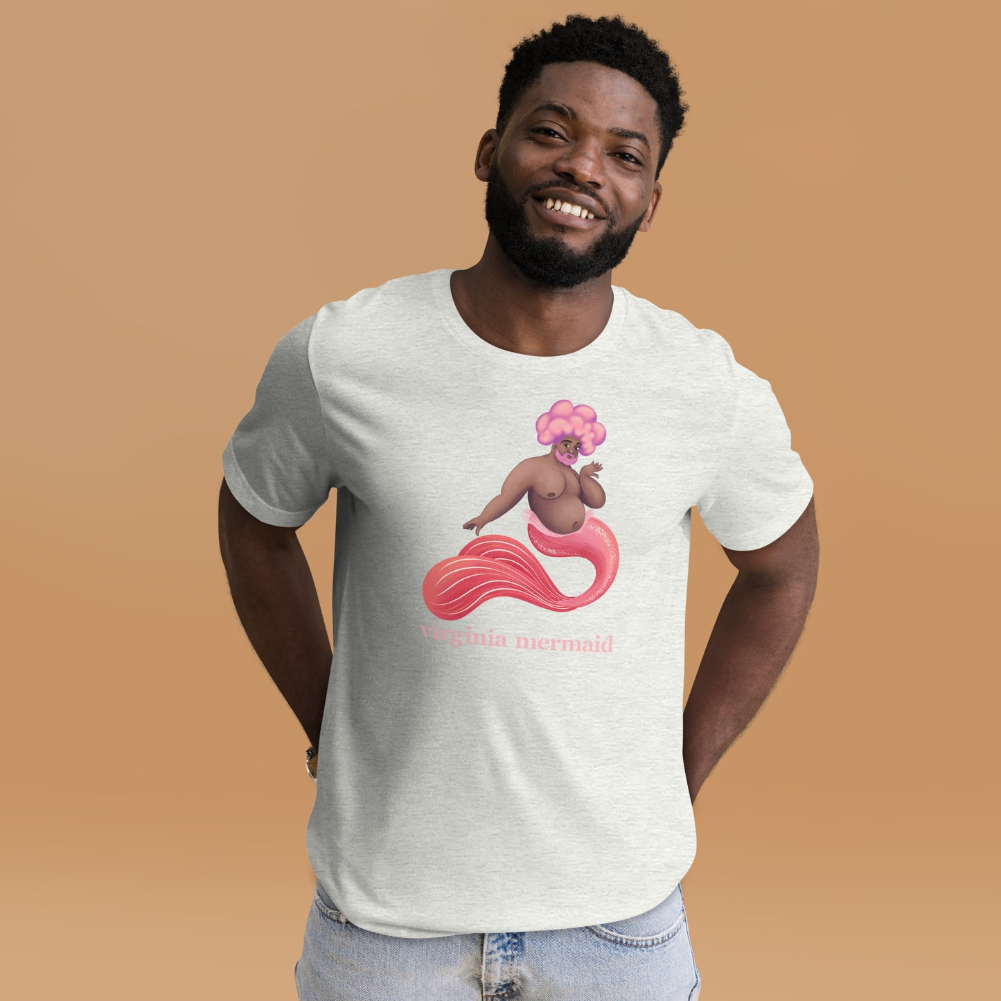 "Virginia Mermaid" Unisex t-shirt