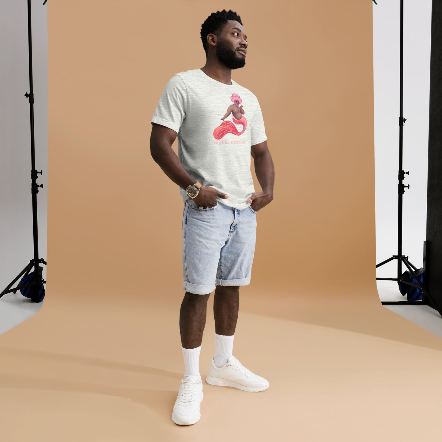 "Virginia Mermaid" Unisex t-shirt