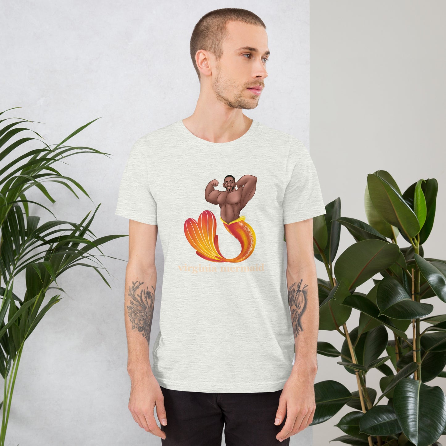 "Virginia Mermaid" Unisex t-shirt
