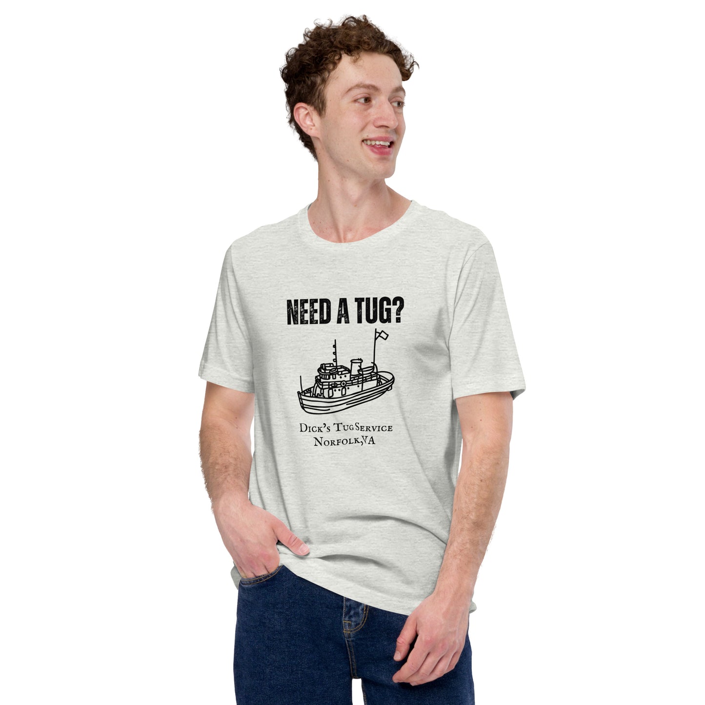 "Need a Tug?" Unisex t-shirt