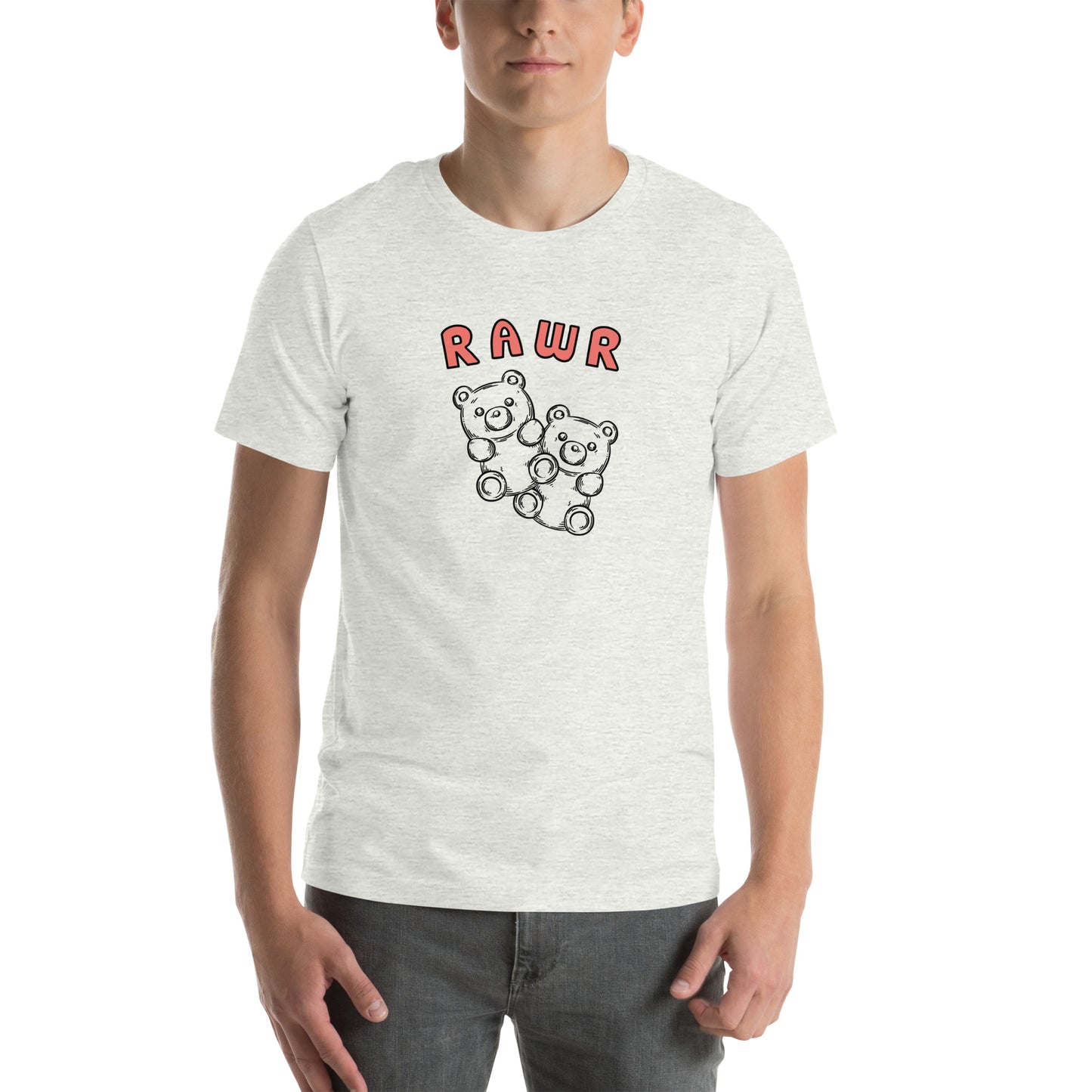 "Rawr!" Unisex t-shirt