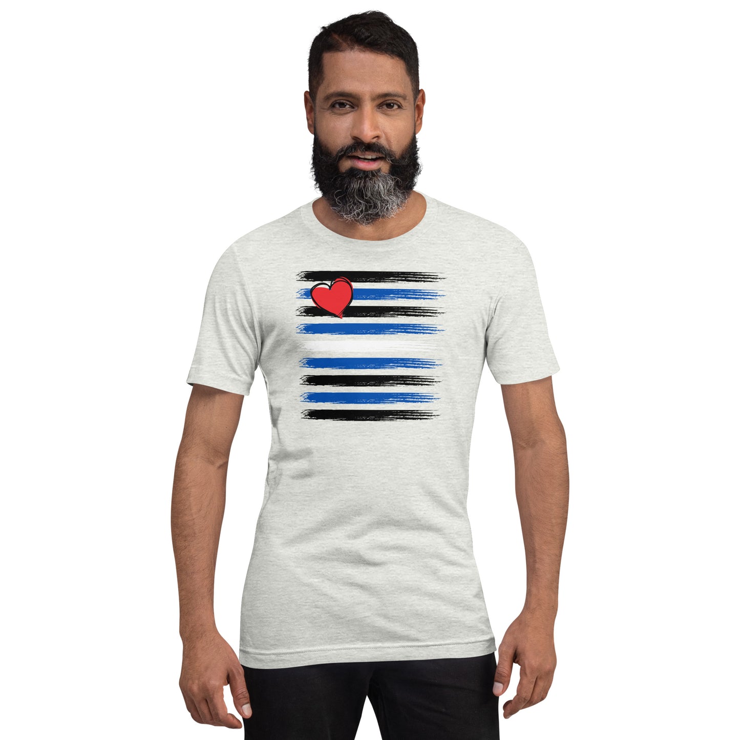Leather Pride Flag unisex t-shirt