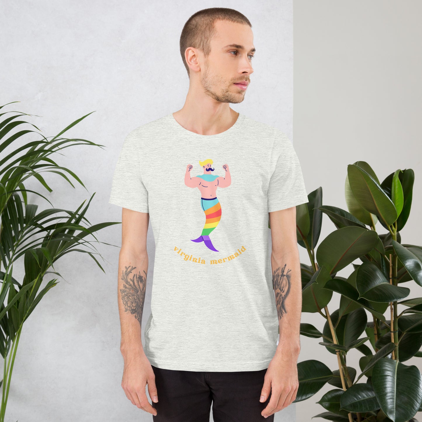 "Virginia Mermaid" unisex t-shirt
