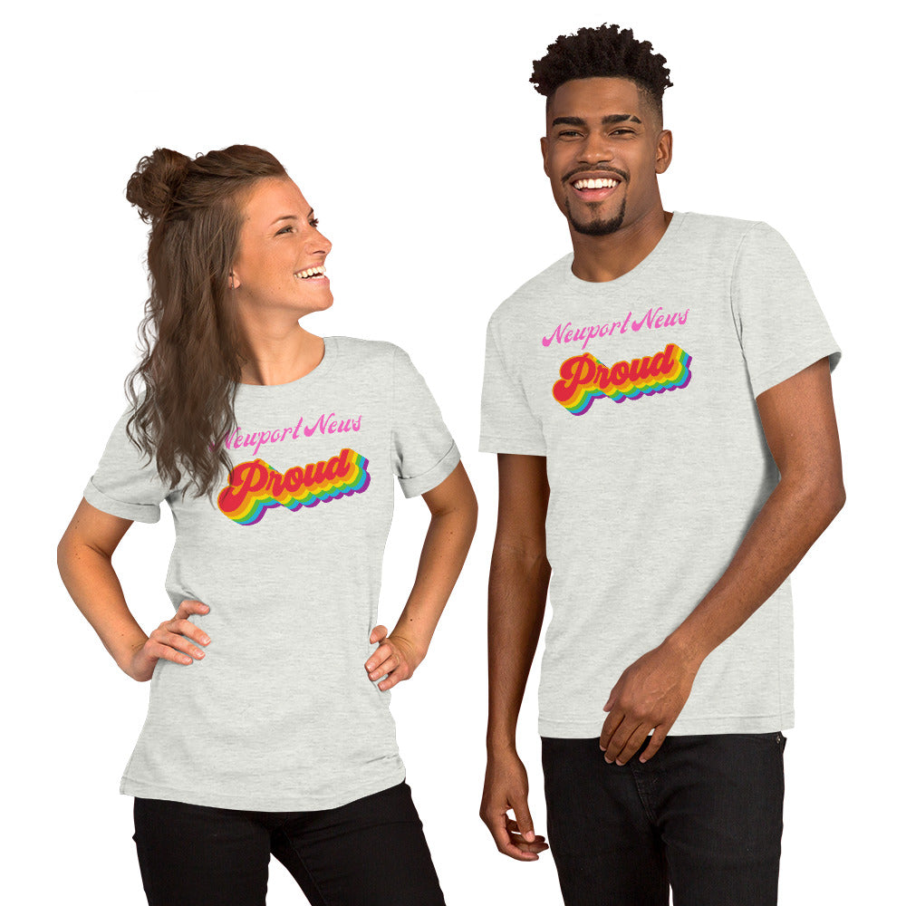"Newport News Proud" unisex t-shirt