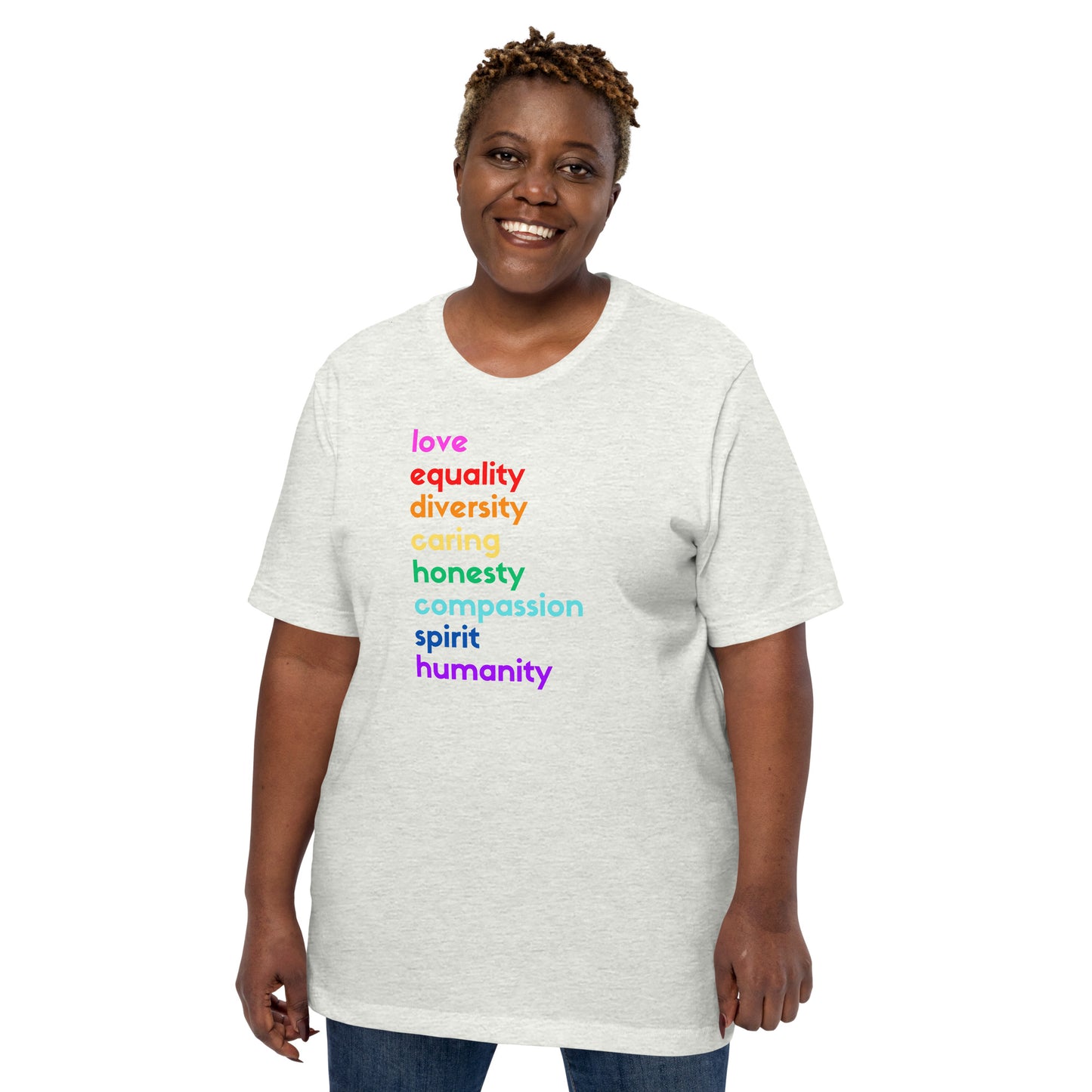 "Love Leads the Way" unisex t-shirt