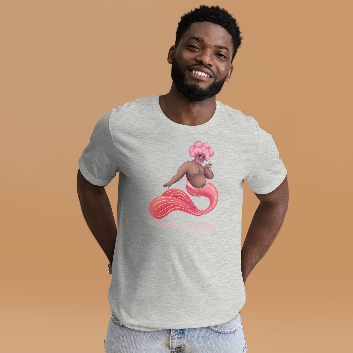 "Virginia Mermaid" Unisex t-shirt