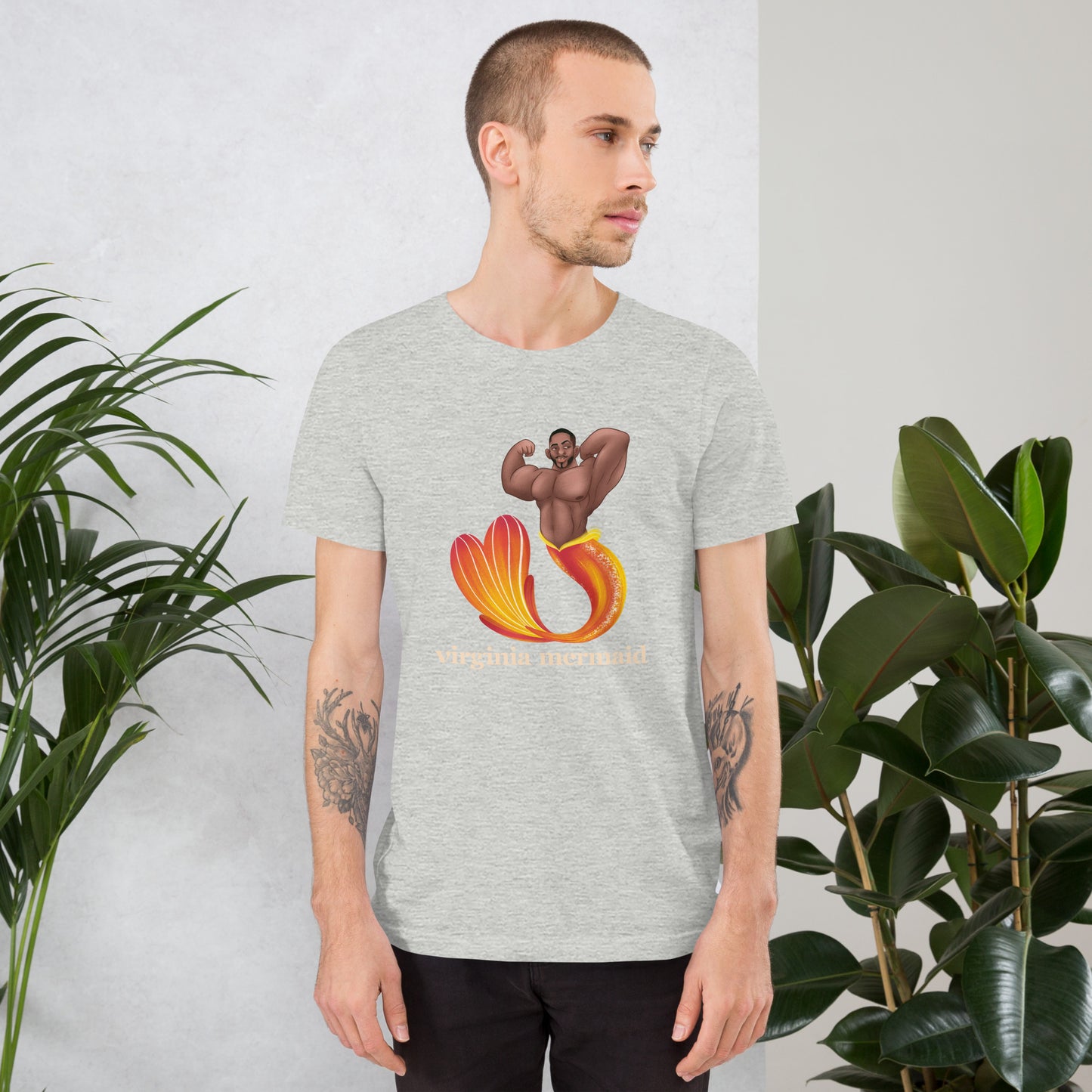 "Virginia Mermaid" Unisex t-shirt