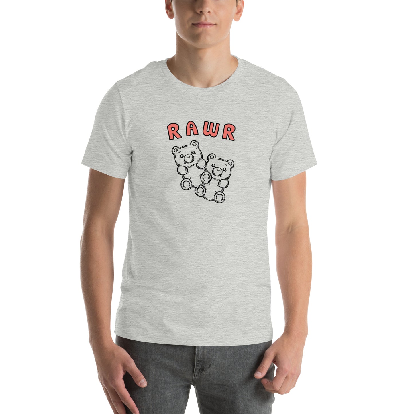 "Rawr!" Unisex t-shirt