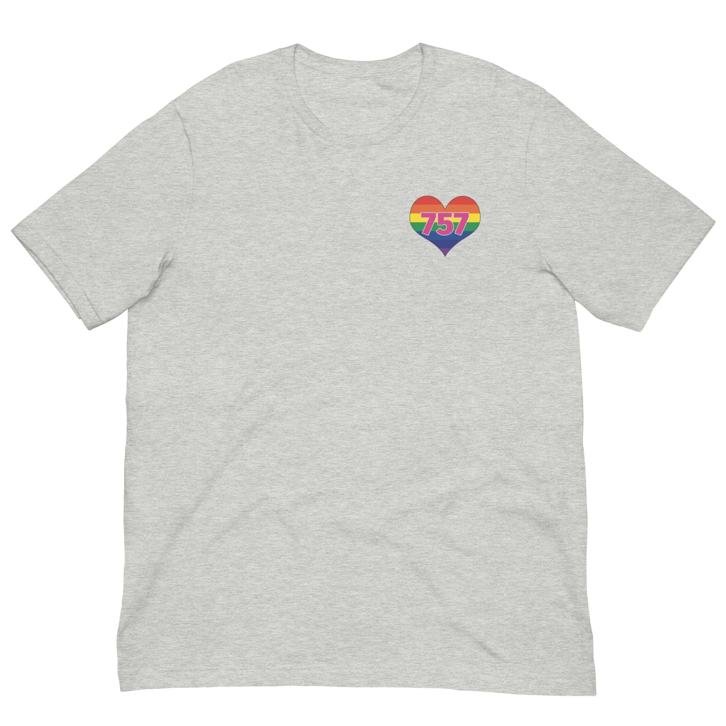 "I Heart 757" Unisex t-shirt