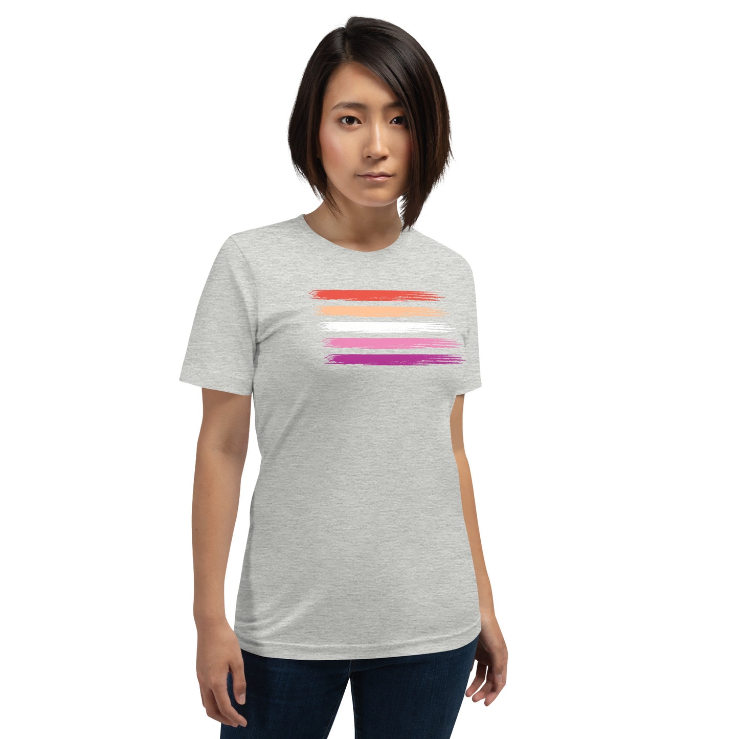 Lesbian Pride Flag unisex t-shirt