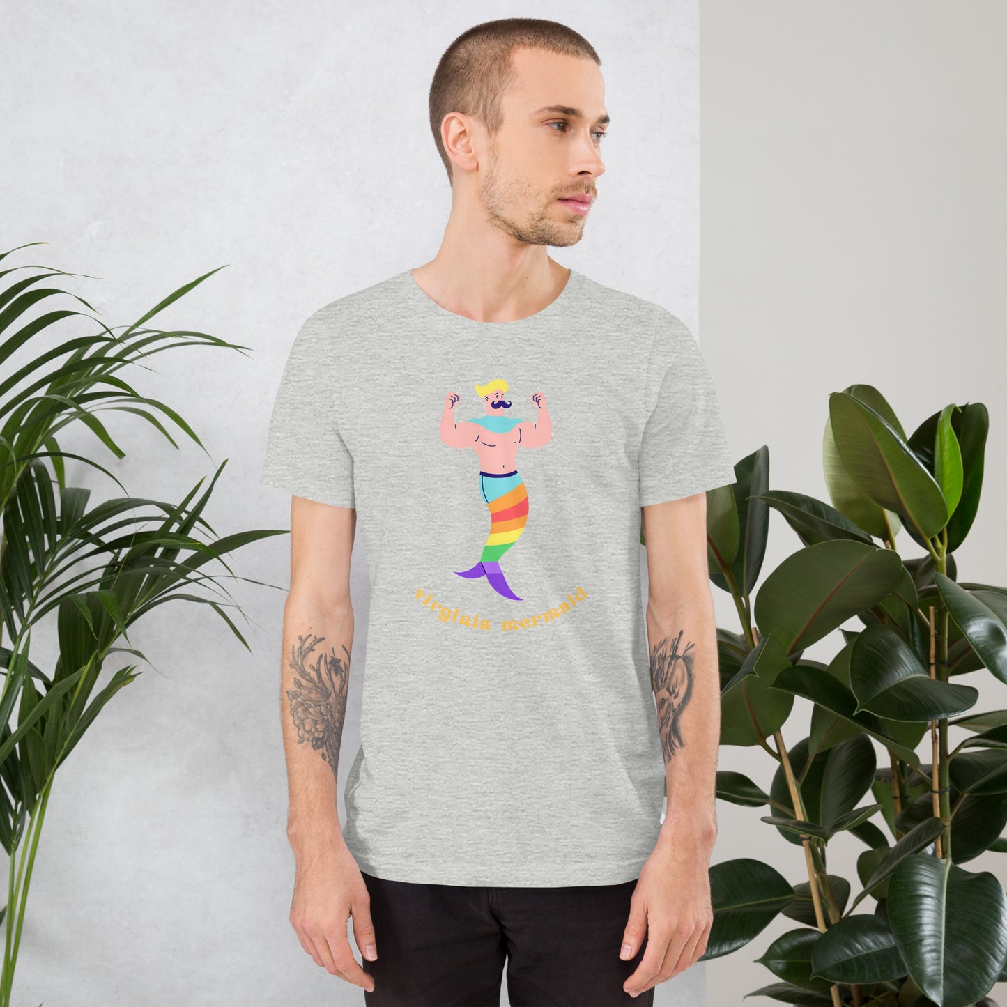 "Virginia Mermaid" unisex t-shirt
