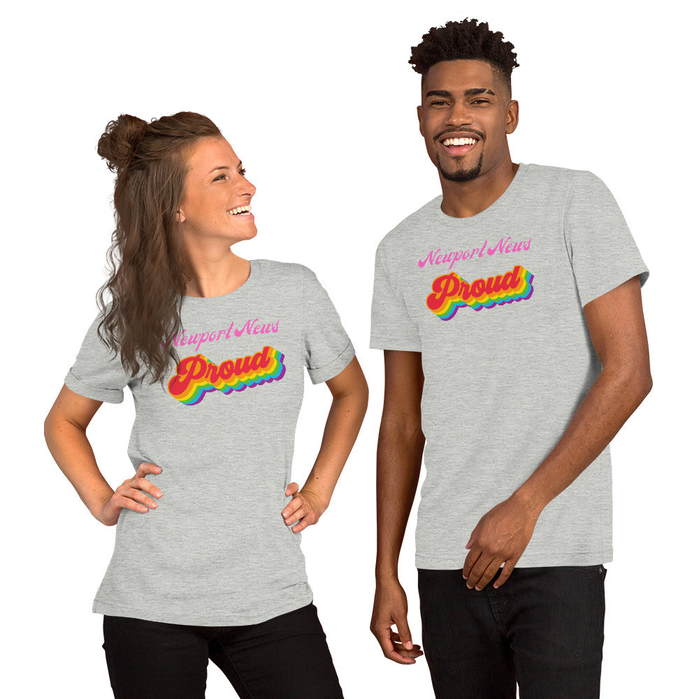 "Newport News Proud" unisex t-shirt