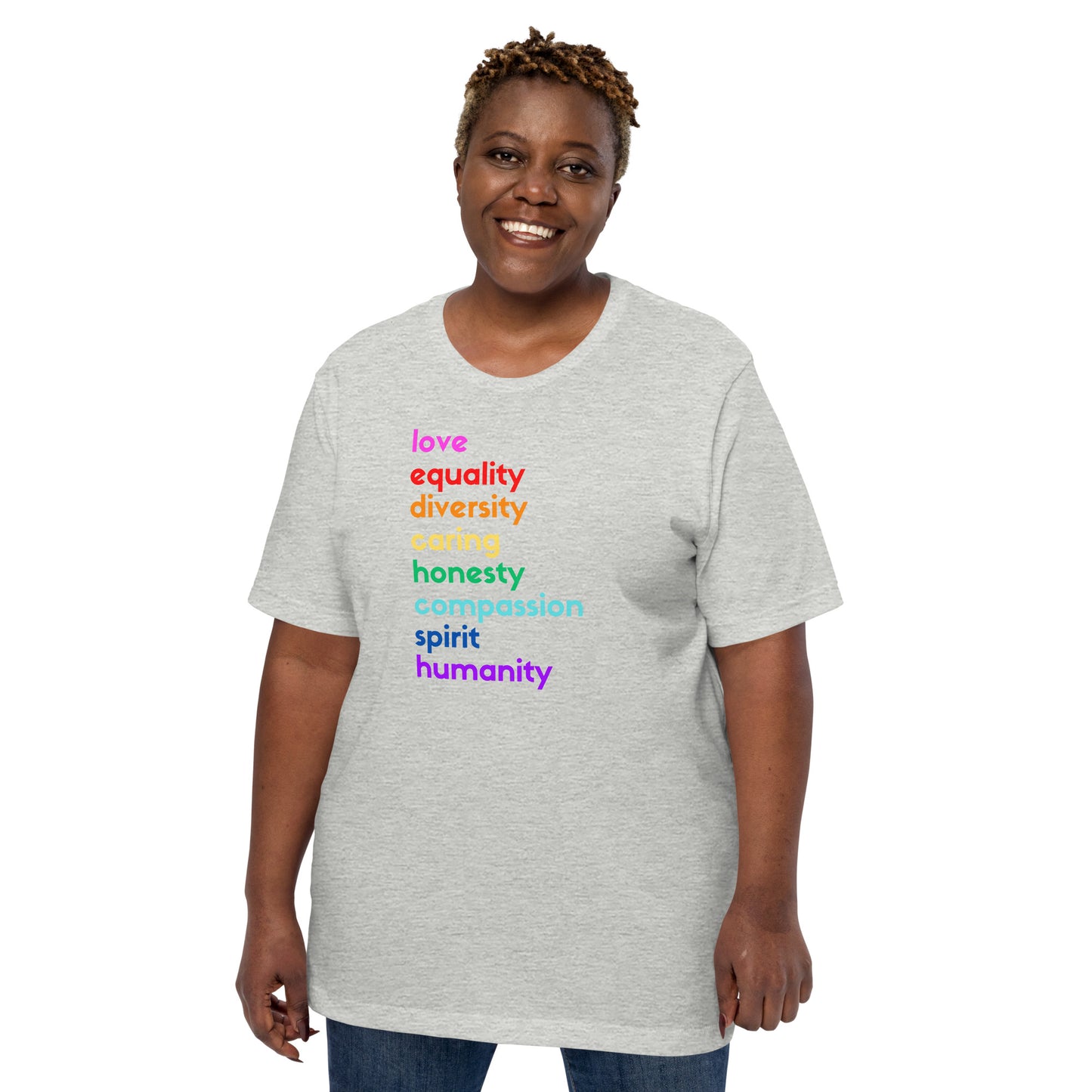 "Love Leads the Way" unisex t-shirt