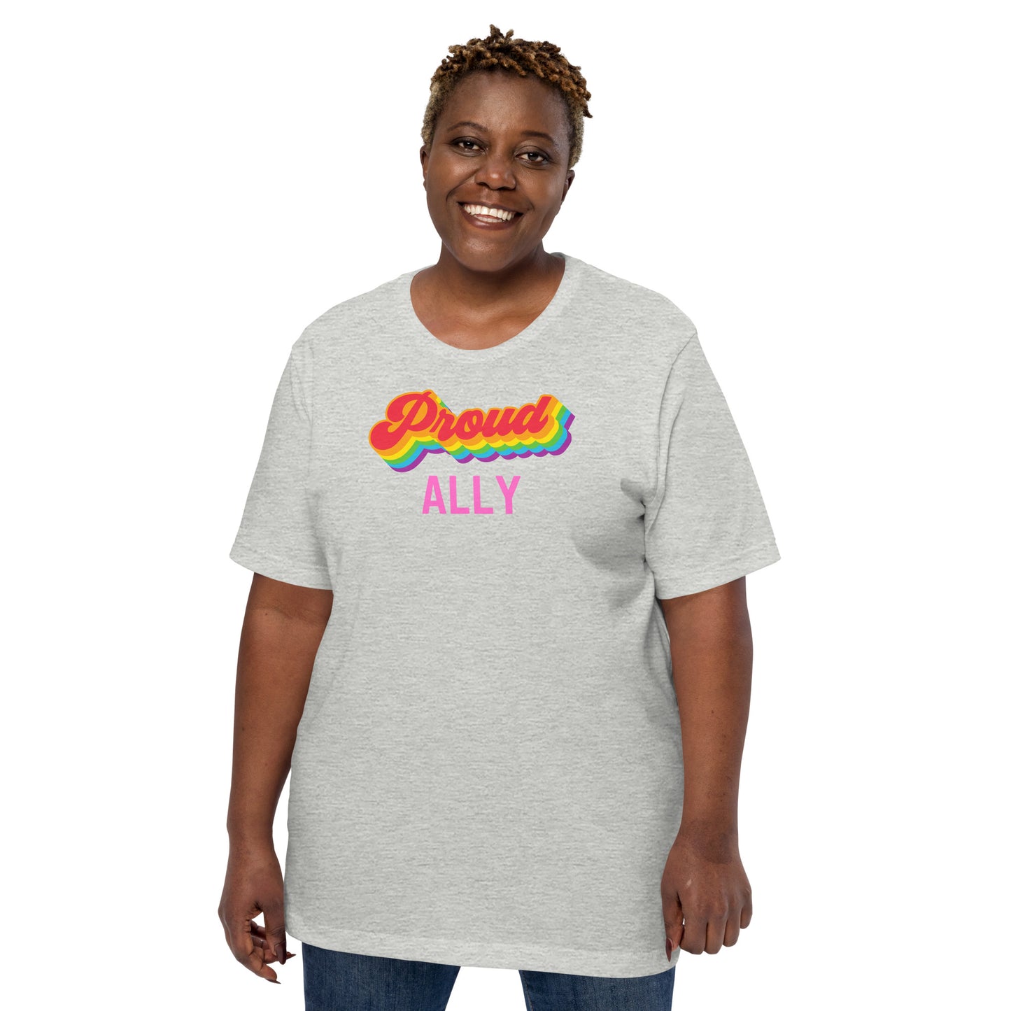 "Proud Ally" unisex t-shirt