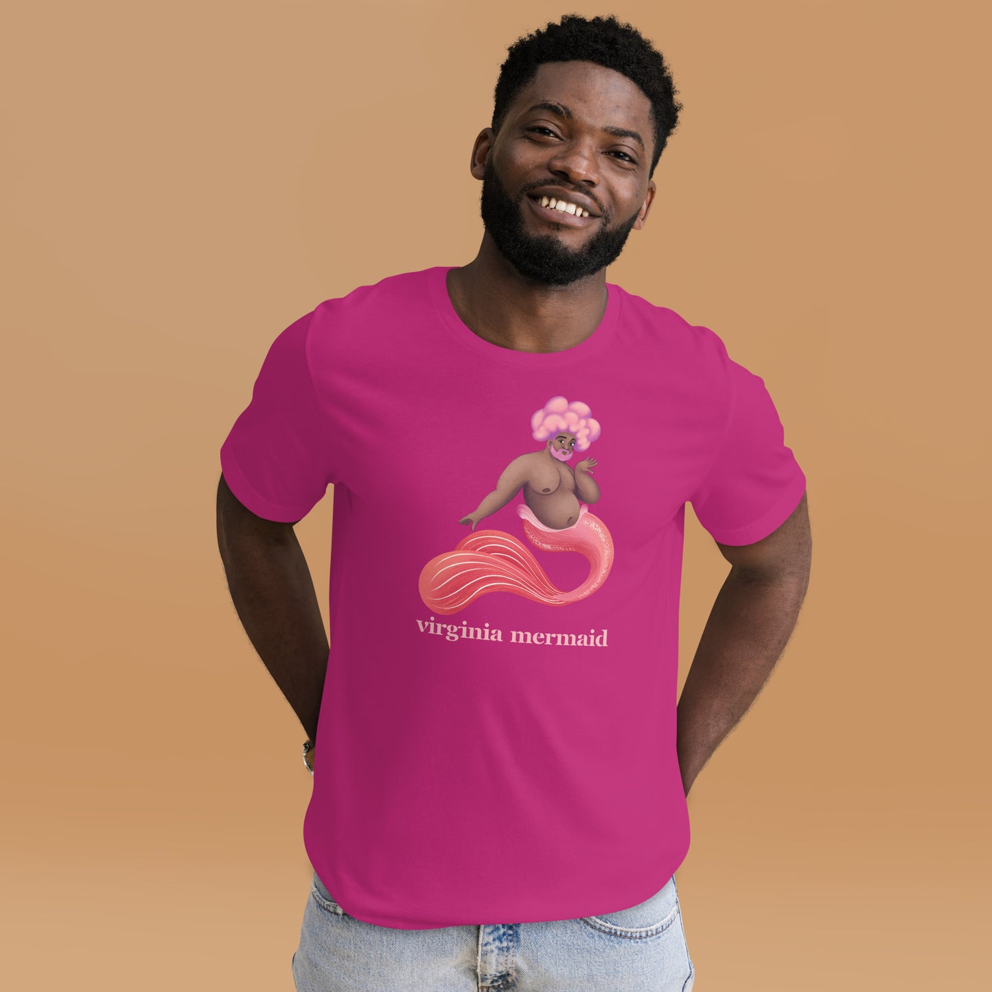 "Virginia Mermaid" Unisex t-shirt