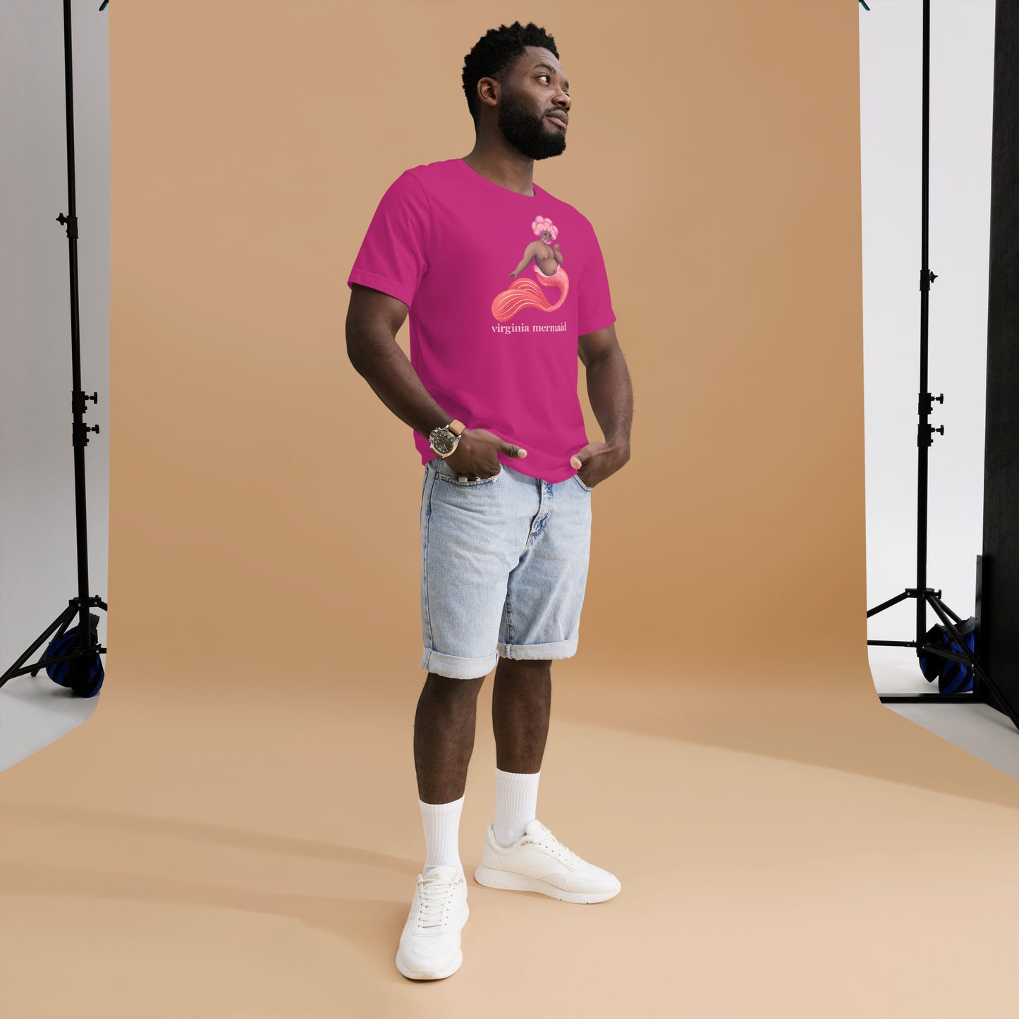 "Virginia Mermaid" Unisex t-shirt