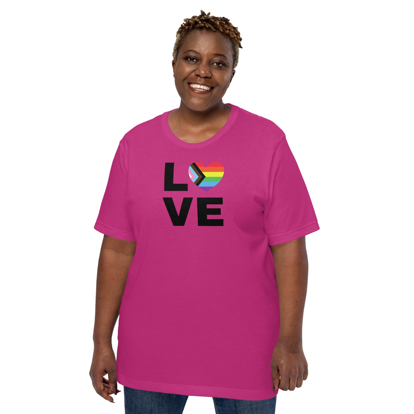 "LOVE" Unisex t-shirt