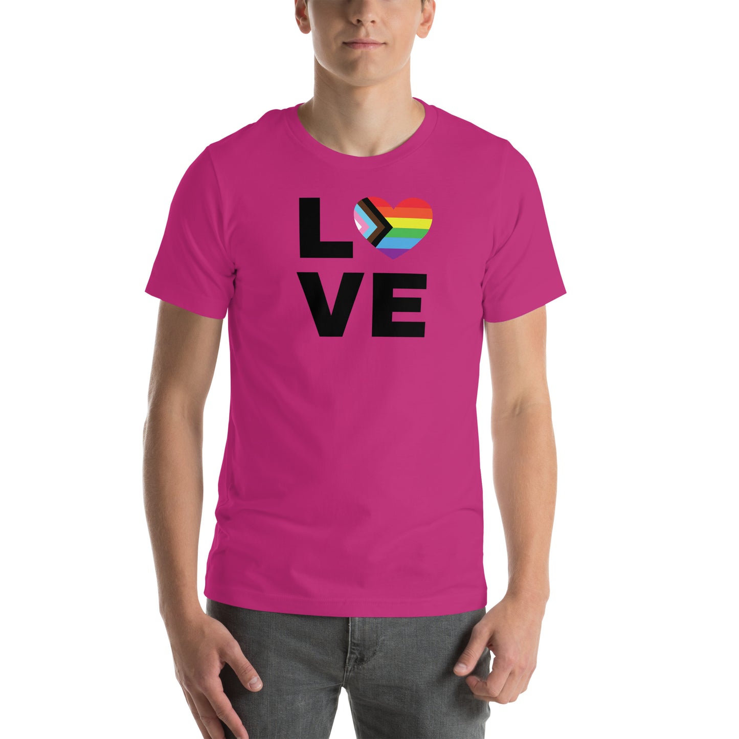 "LOVE" Unisex t-shirt