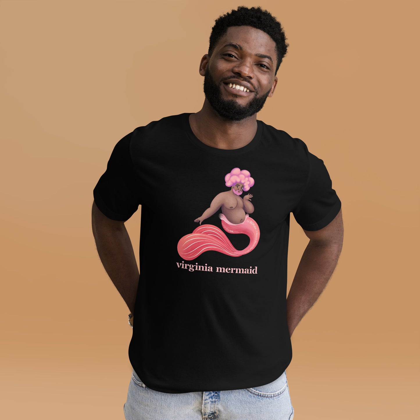 "Virginia Mermaid" Unisex t-shirt