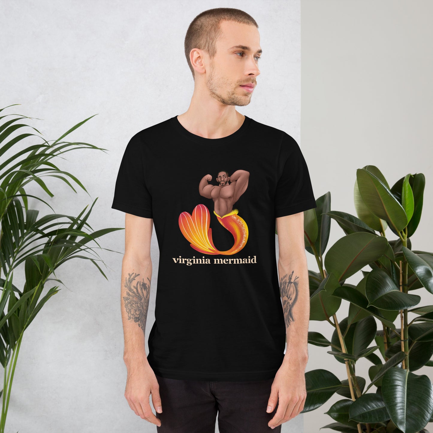 "Virginia Mermaid" Unisex t-shirt