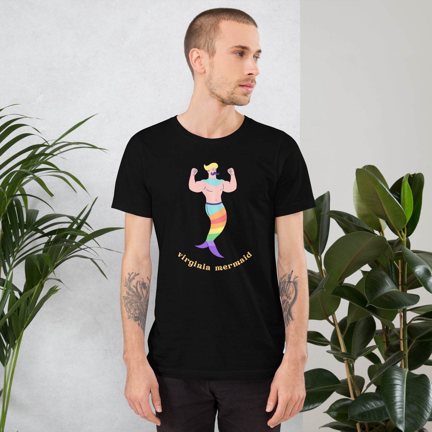 "Virginia Mermaid" unisex t-shirt