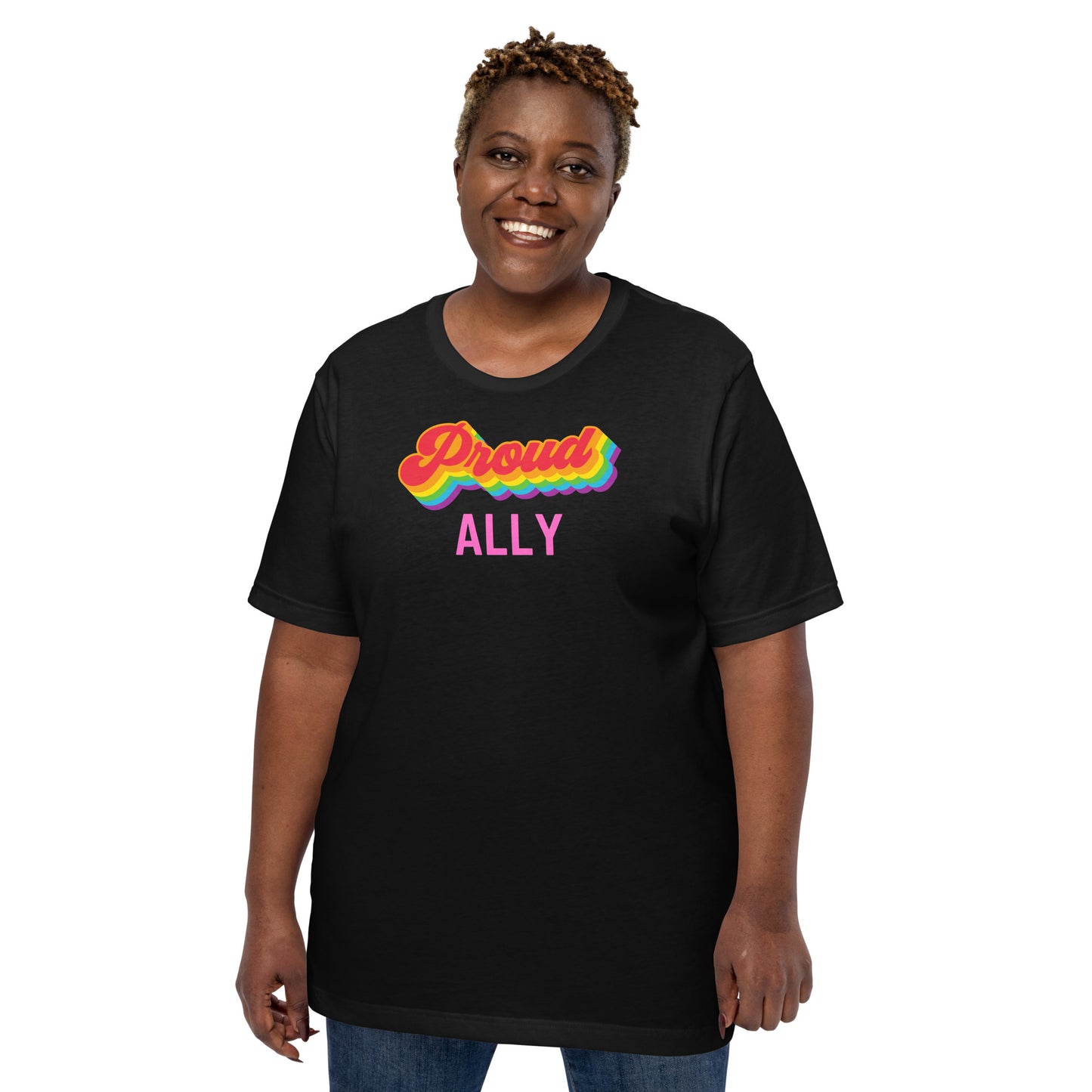 "Proud Ally" unisex t-shirt