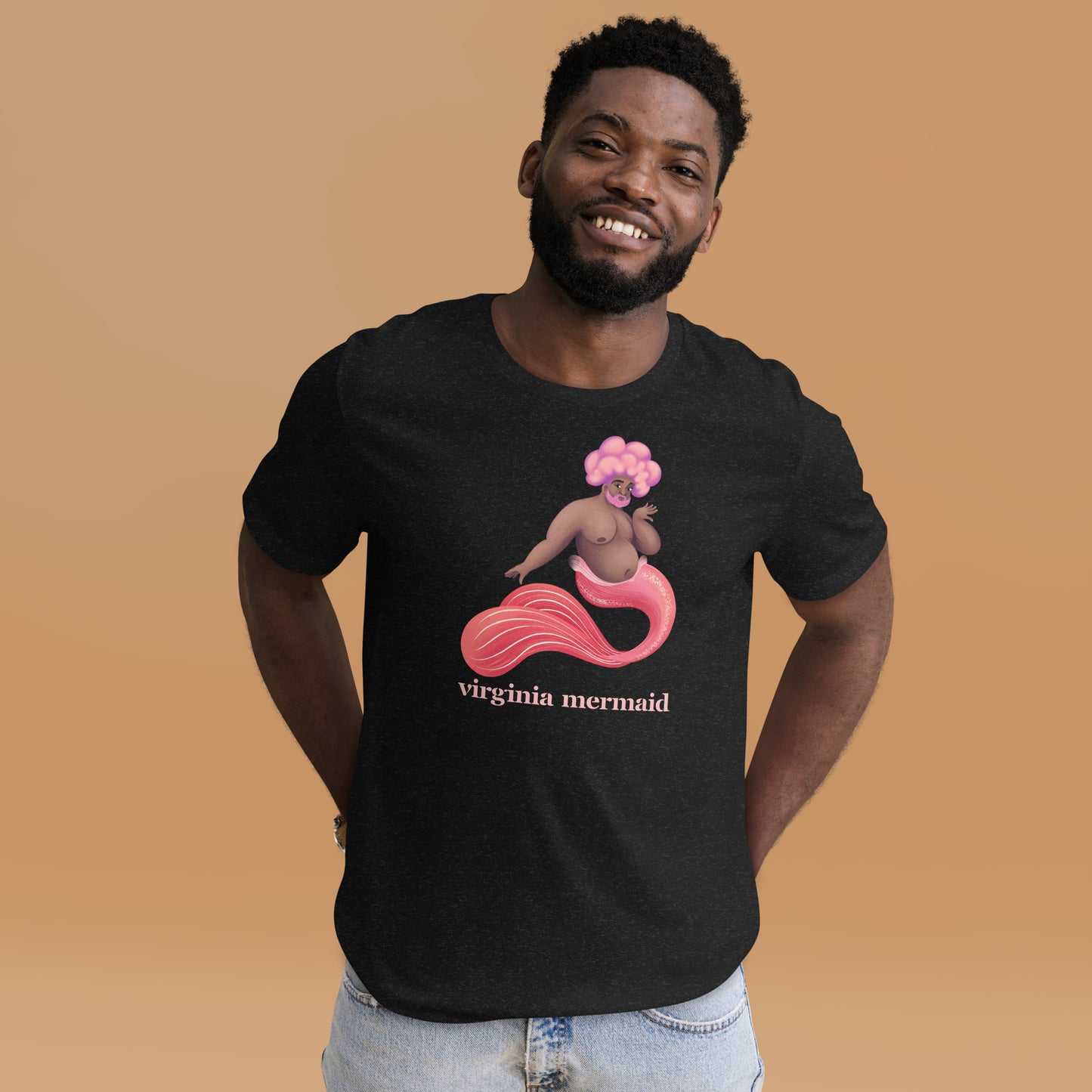 "Virginia Mermaid" Unisex t-shirt