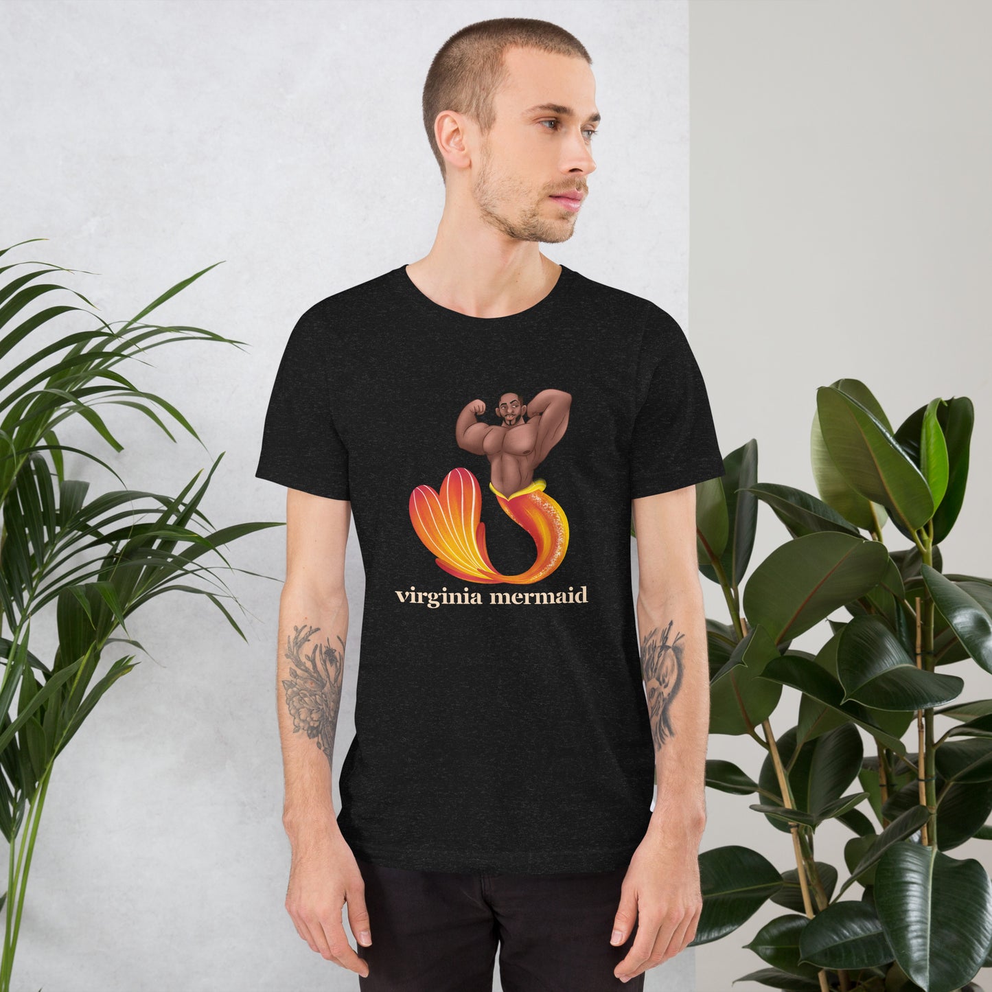 "Virginia Mermaid" Unisex t-shirt