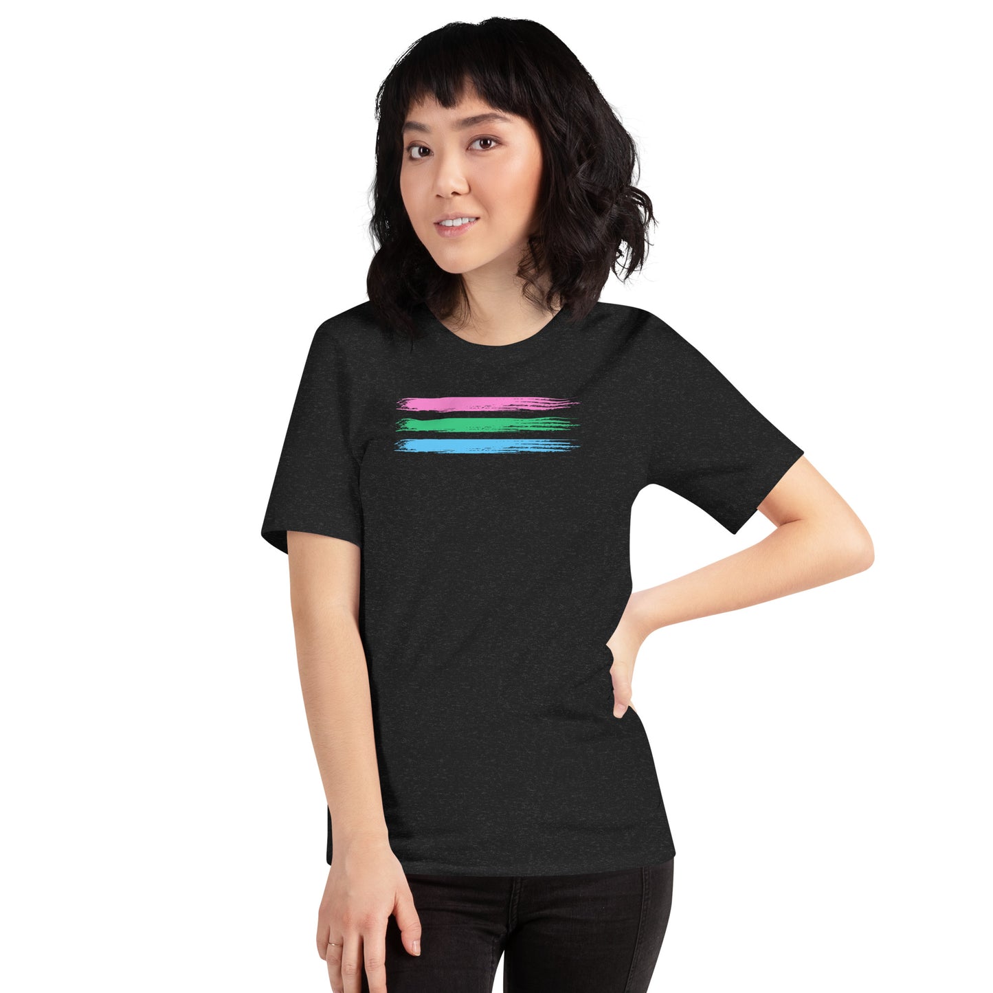 Polysexual Pride Flag unisex t-shirt