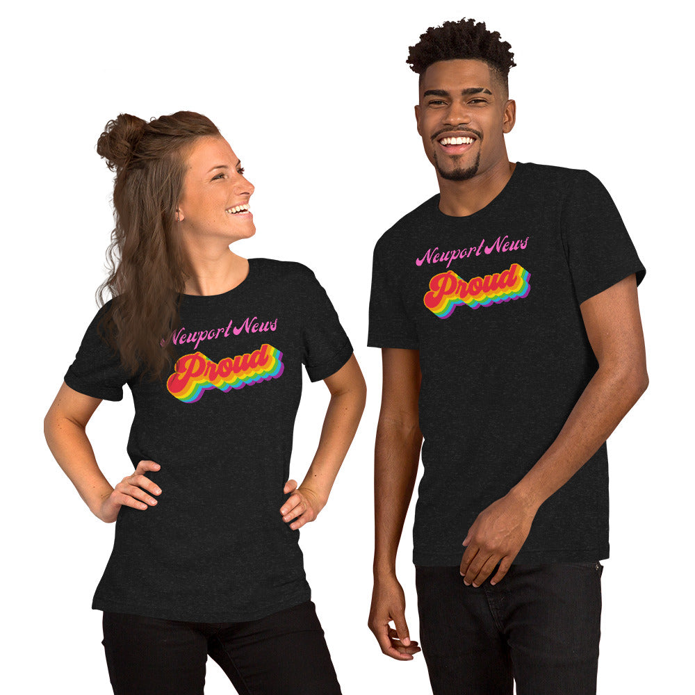 "Newport News Proud" unisex t-shirt
