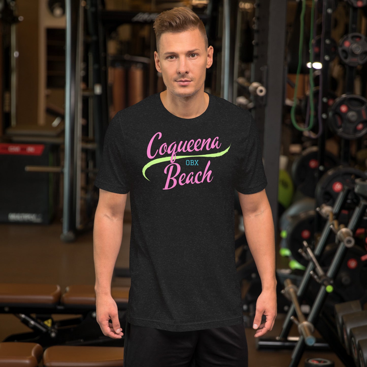 "Coqueena Beach" unisex t-shirt