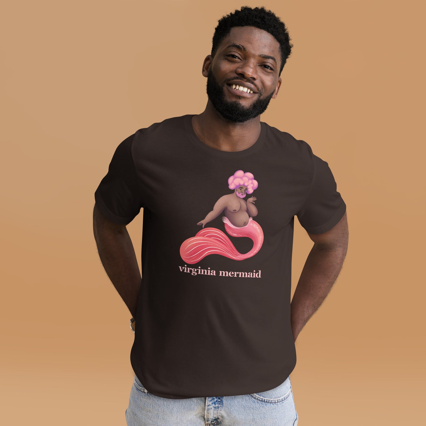 "Virginia Mermaid" Unisex t-shirt