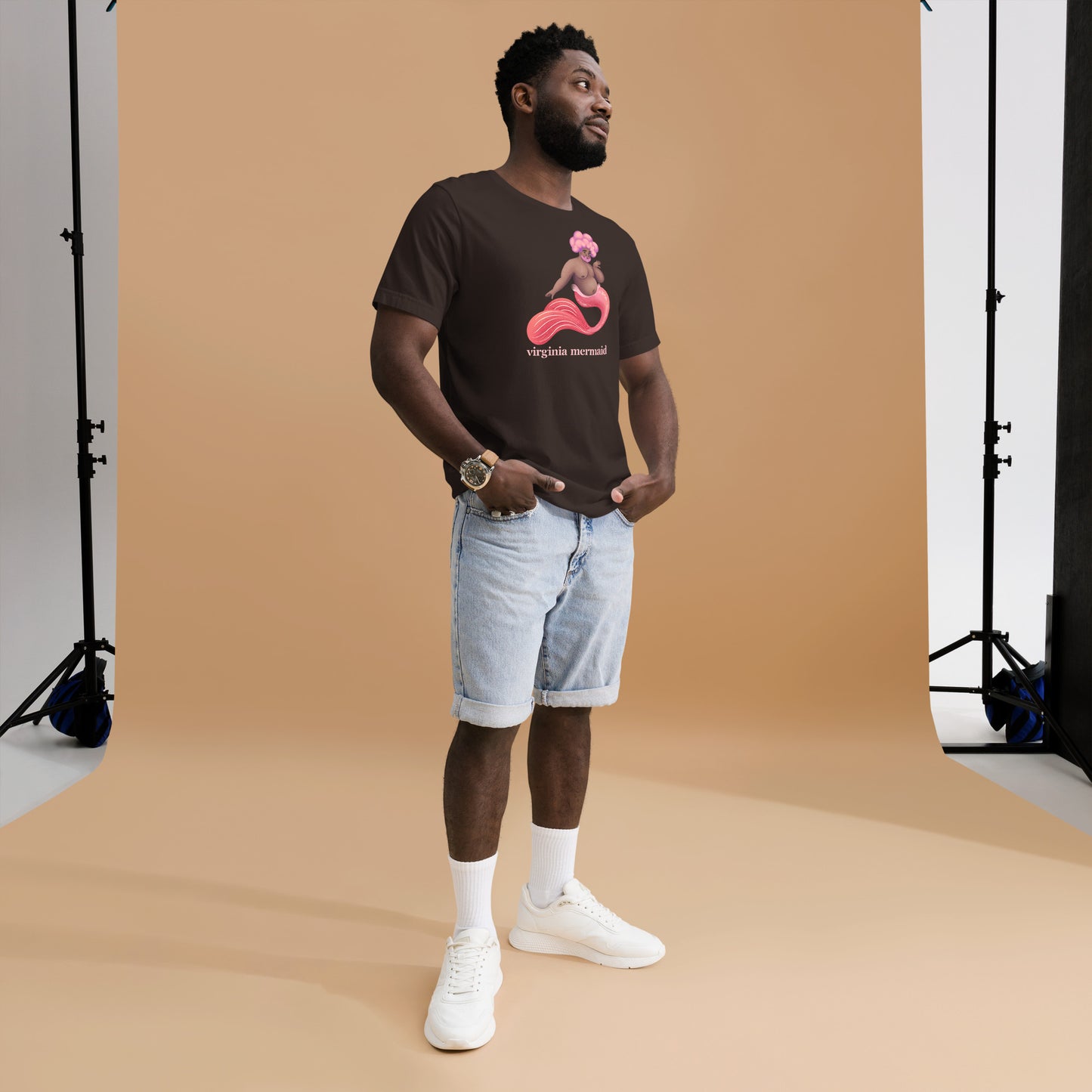 "Virginia Mermaid" Unisex t-shirt