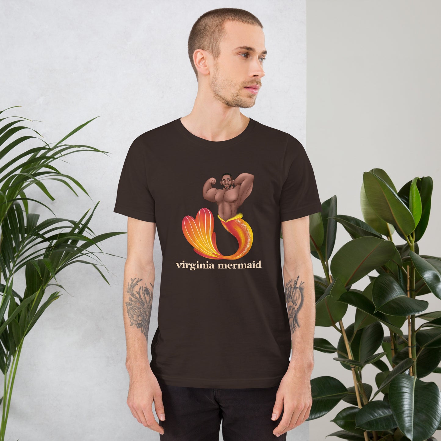 "Virginia Mermaid" Unisex t-shirt