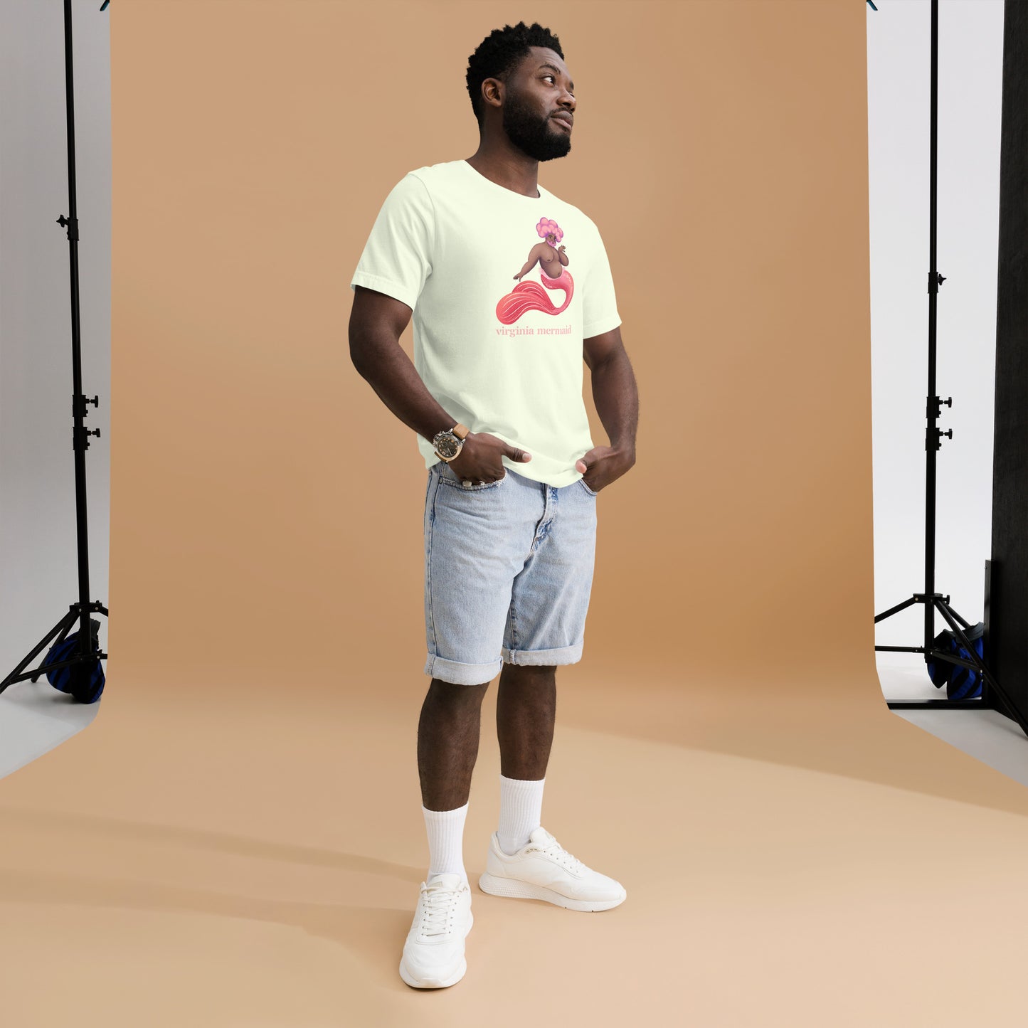 "Virginia Mermaid" Unisex t-shirt