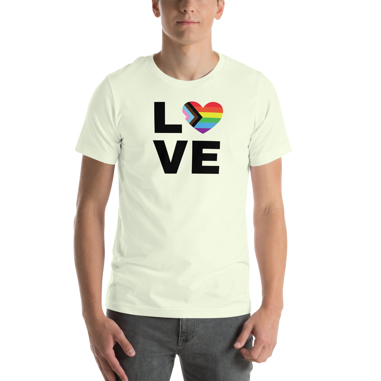 "LOVE" Unisex t-shirt