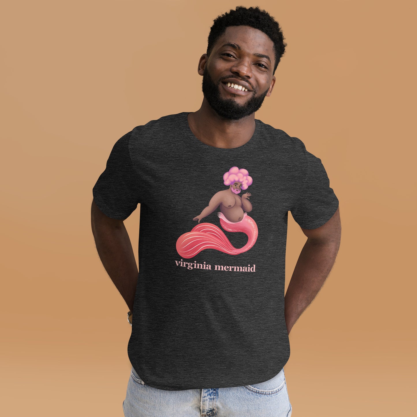 "Virginia Mermaid" Unisex t-shirt