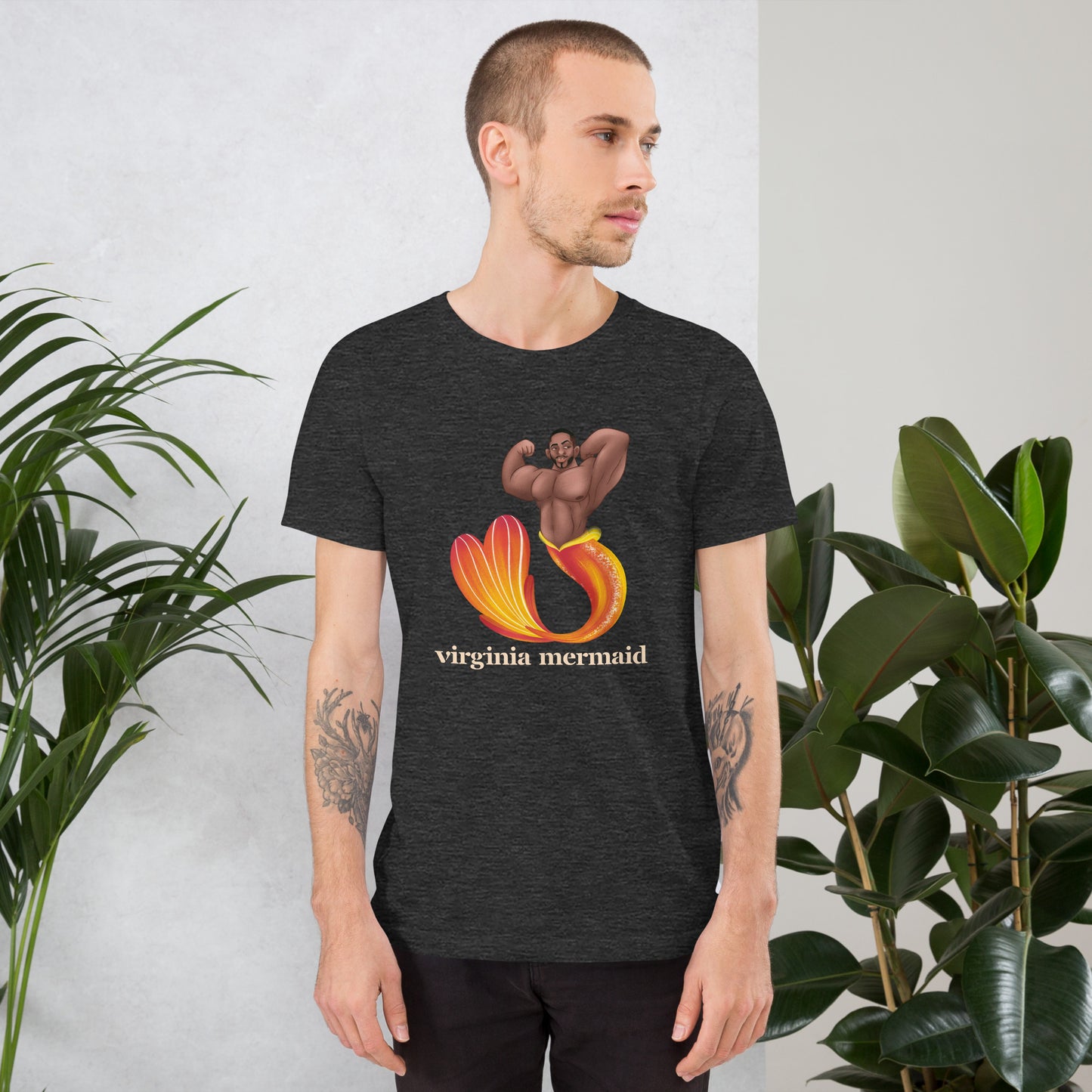 "Virginia Mermaid" Unisex t-shirt