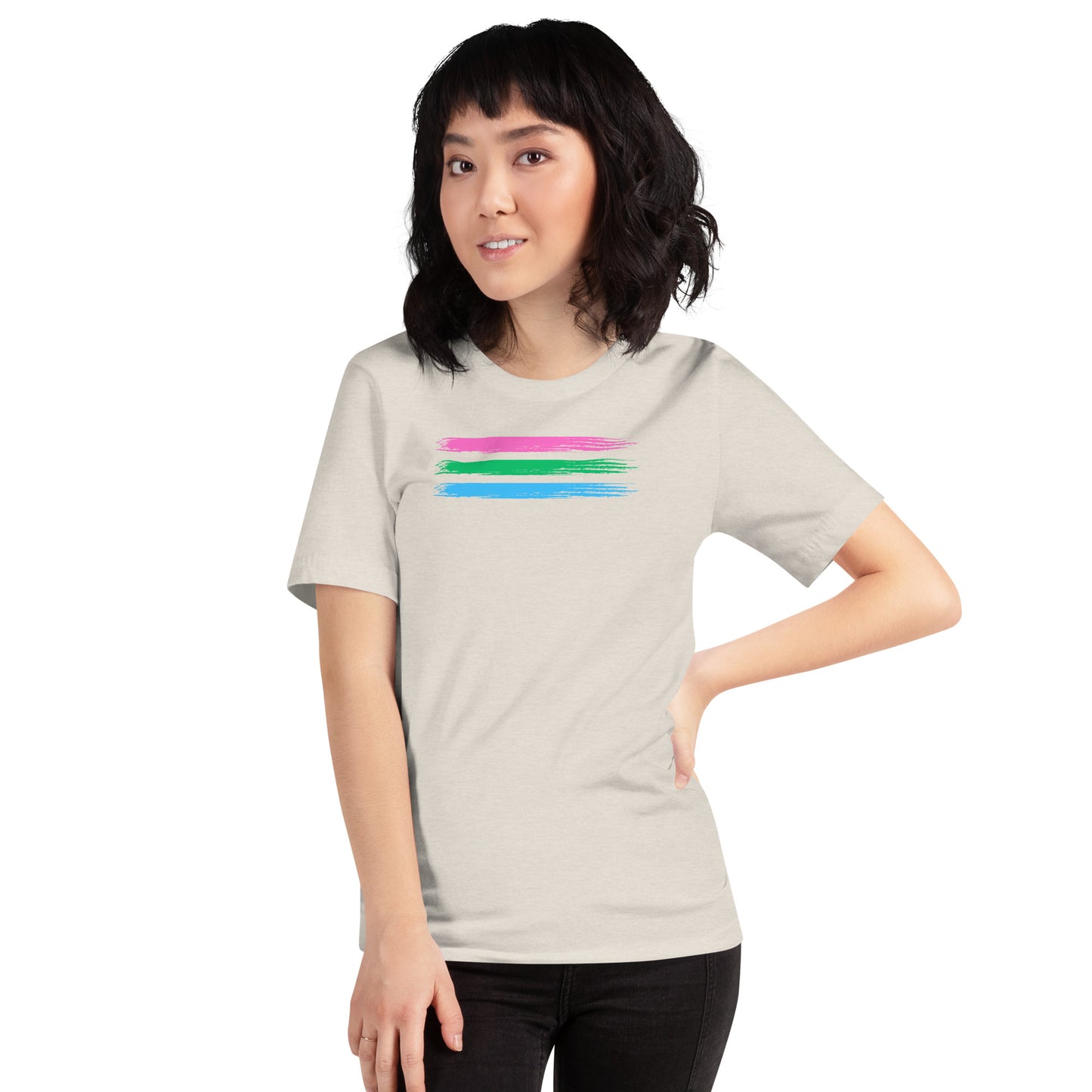 Polysexual Pride Flag unisex t-shirt