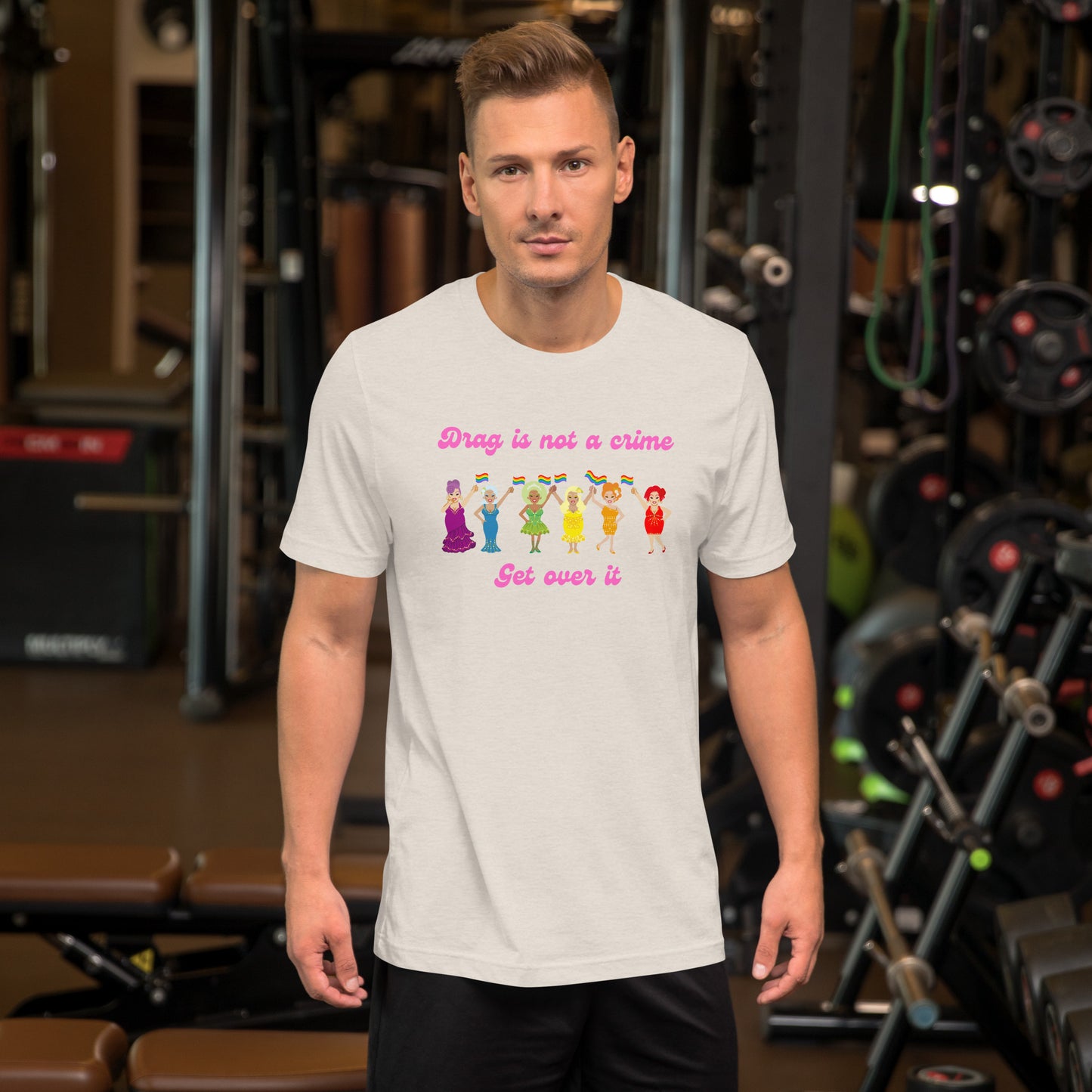 "Drag Is Not a Crime" unisex t-shirt