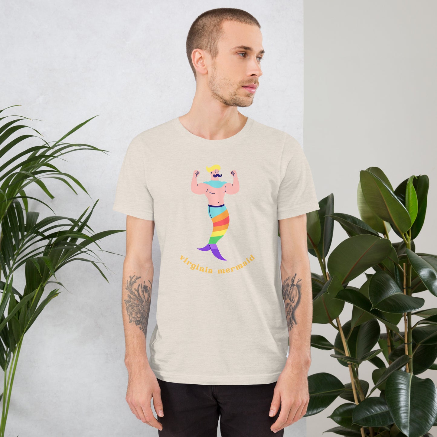 "Virginia Mermaid" unisex t-shirt