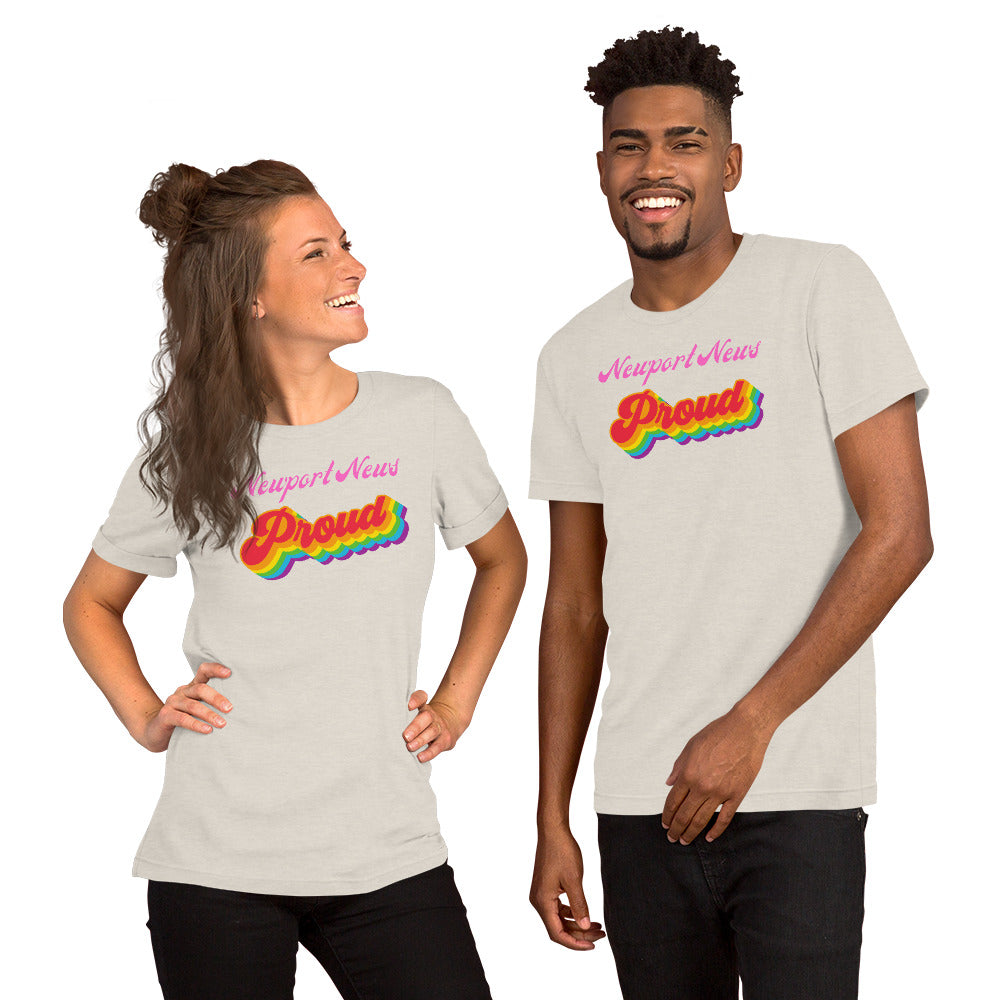 "Newport News Proud" unisex t-shirt